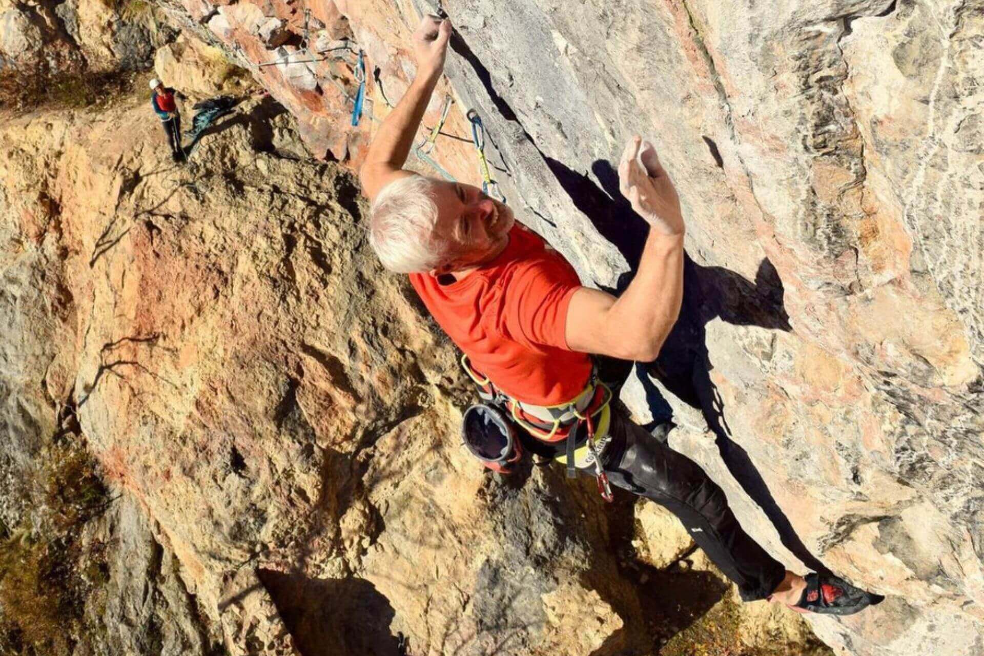 Der größte internationale Erfolg für Christian Bindhammer war der Sieg beim Rockmaster in Arco im Jahr 2001