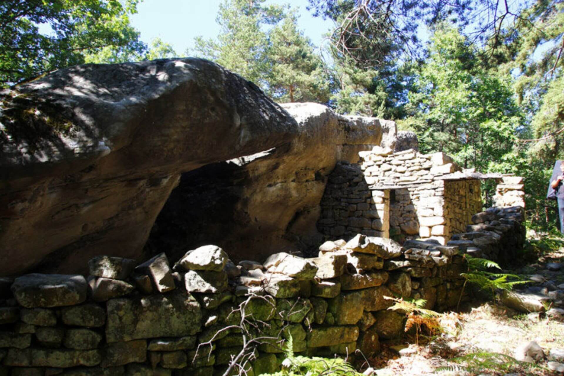 Herrliche Umgebung zum Bouldern in Annot. 