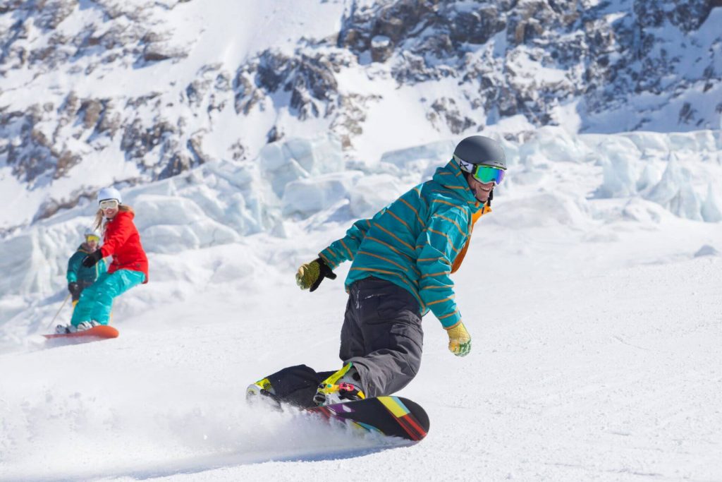 Snowboard fahren lernen