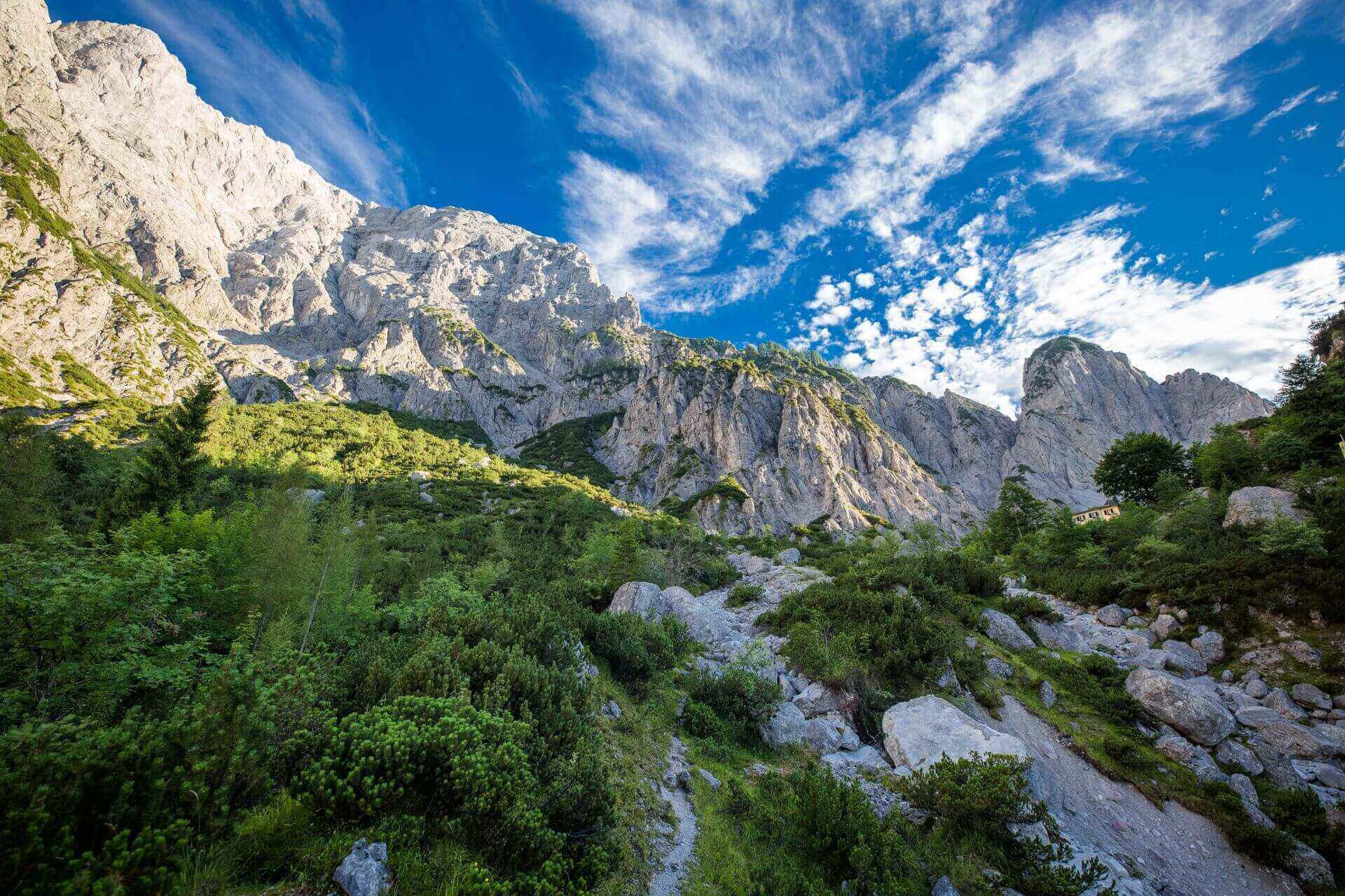 Dolomitentrek, Weitwanderwege