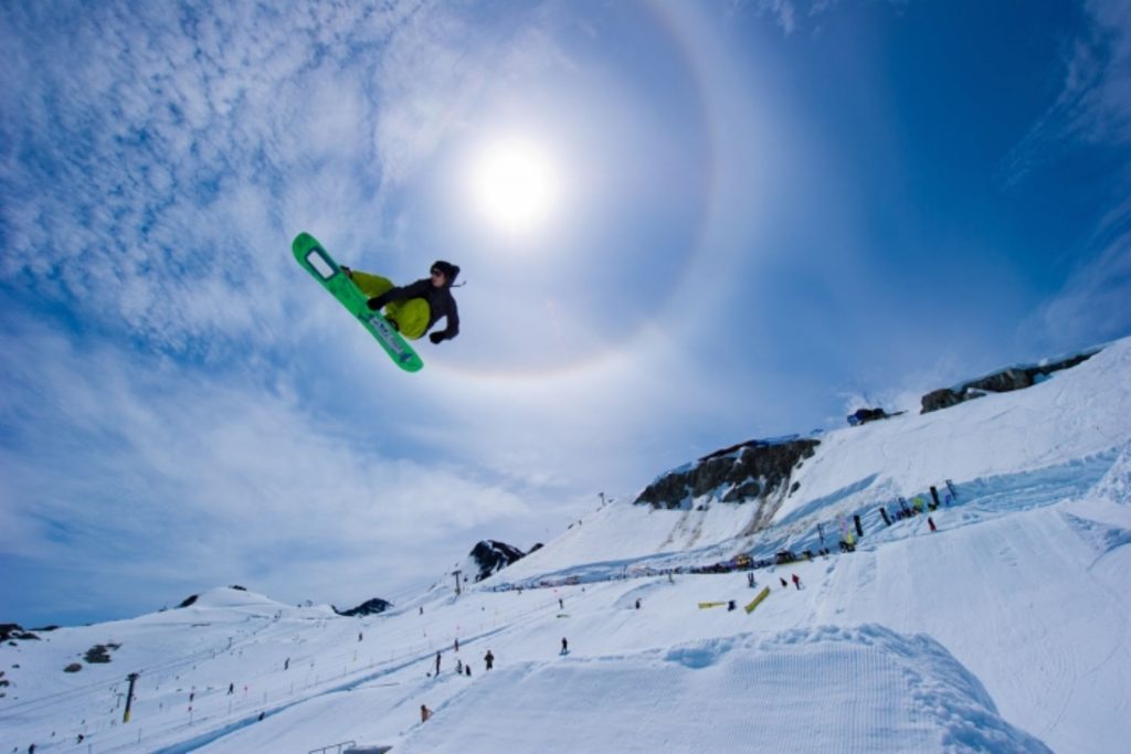 Sommeraction auf dem Horstman Glacier in Whistler. | ©Mike Crane/Tourism Whistler