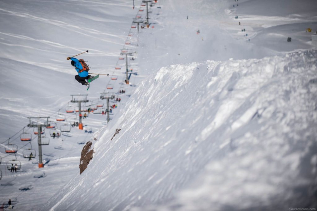 Ski fahren im Valle Nevado, Chile. | ©ValleNevado