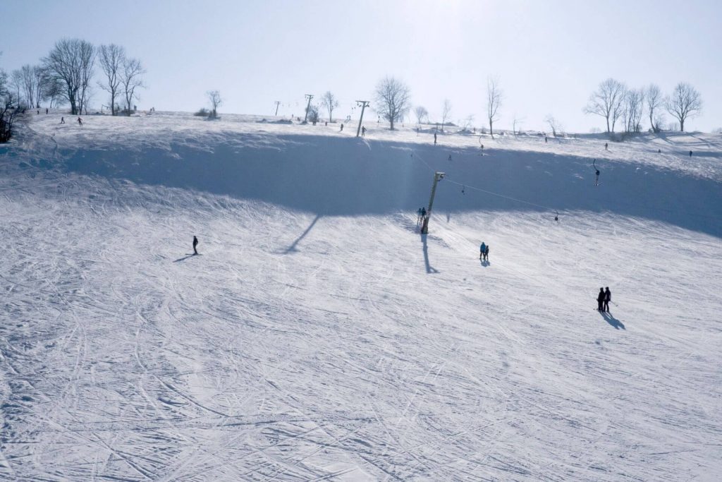 Blick auf die Bläsiberg Skilifte Wiesensteig. | ©Bläsiberg Skilifte Wiesensteig