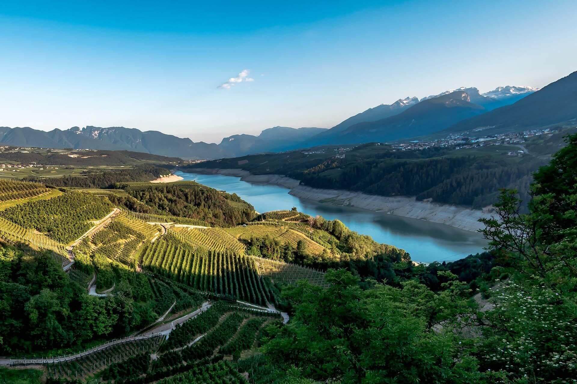 Italienischer Canyon: Lago di Santa Giustina 