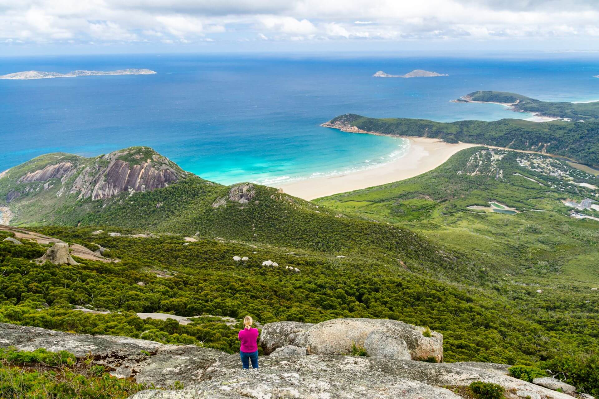 Der Ausblick vom Mt. Bishop über den Wilsons Prom