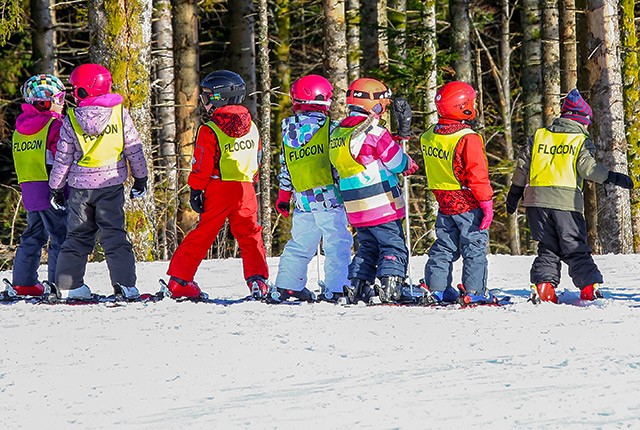 Skifahren Kinder