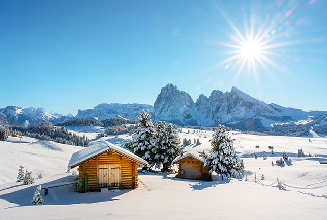 Alpe di Siusi, Seiser Alm, Dolmites, Italy.