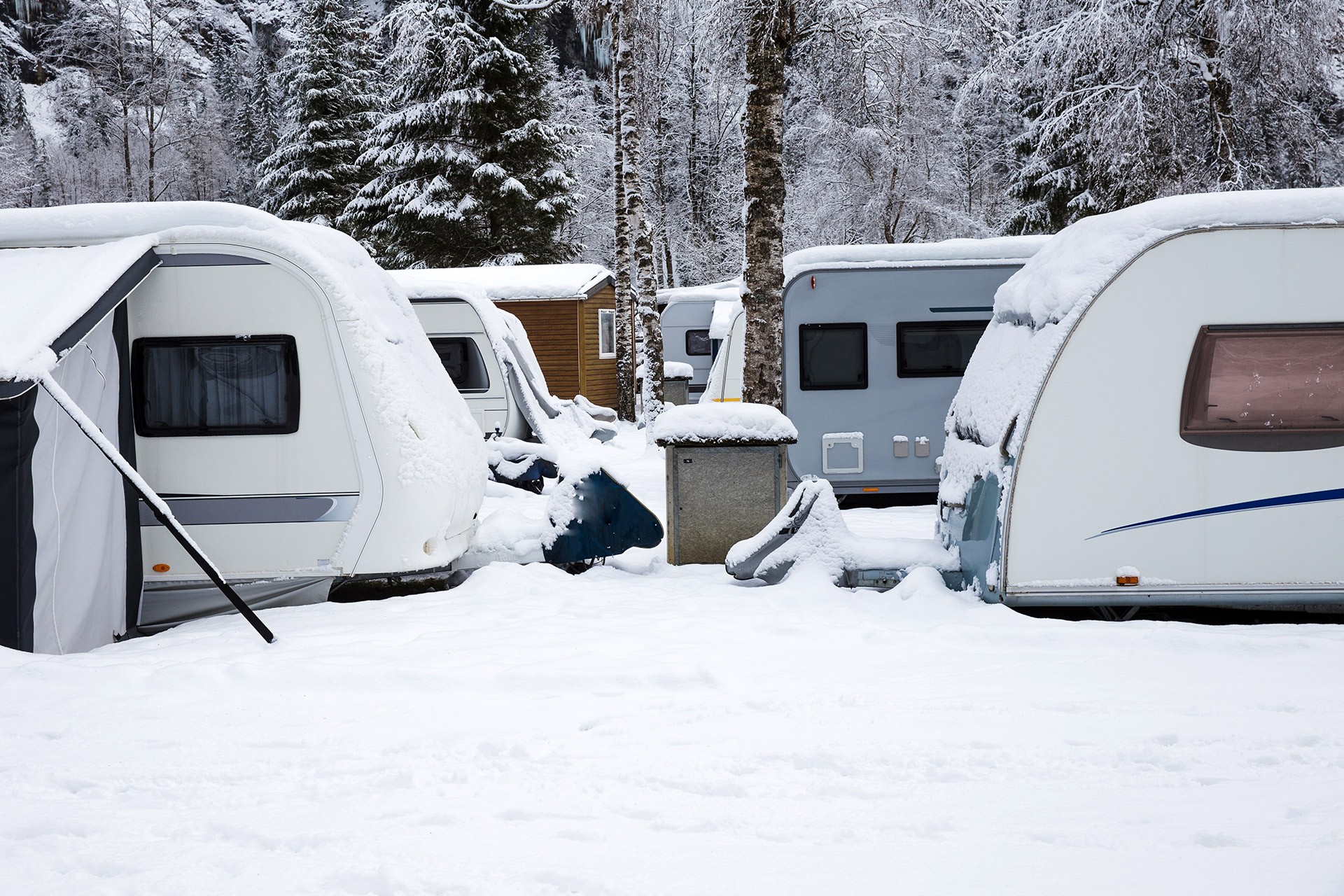 Zubehör-Tipps: Wintercamping mit dem Wohnmobil