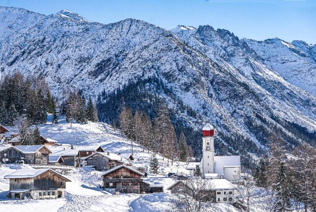 Winter im Tiroler Lechtal © Lechtal Tourismus